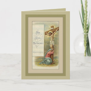 St. Mary Magdalene Feast Day July 22 Thank You Card