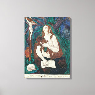 St. Mary Magdalene, Limousin Workshop Canvas Print
