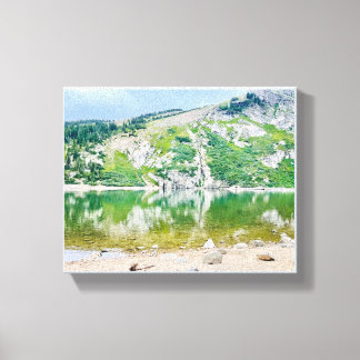 St. Mary’s Glacier, CO Stretched Canvas Print