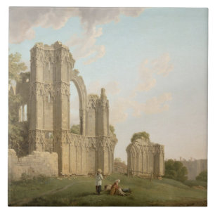 St Mary's Abbey, York, c.1778 (oil on canvas) Tile