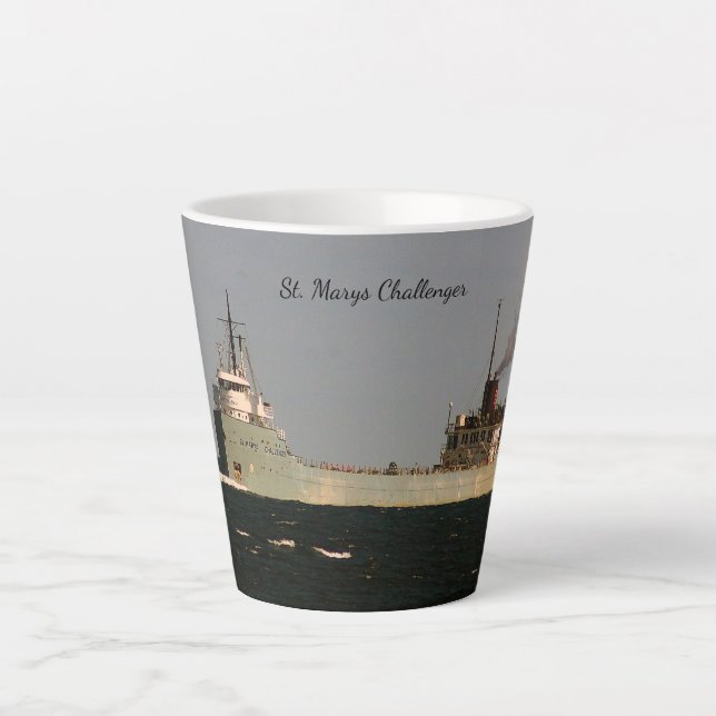 St. Marys Challenger latte mug (Front)