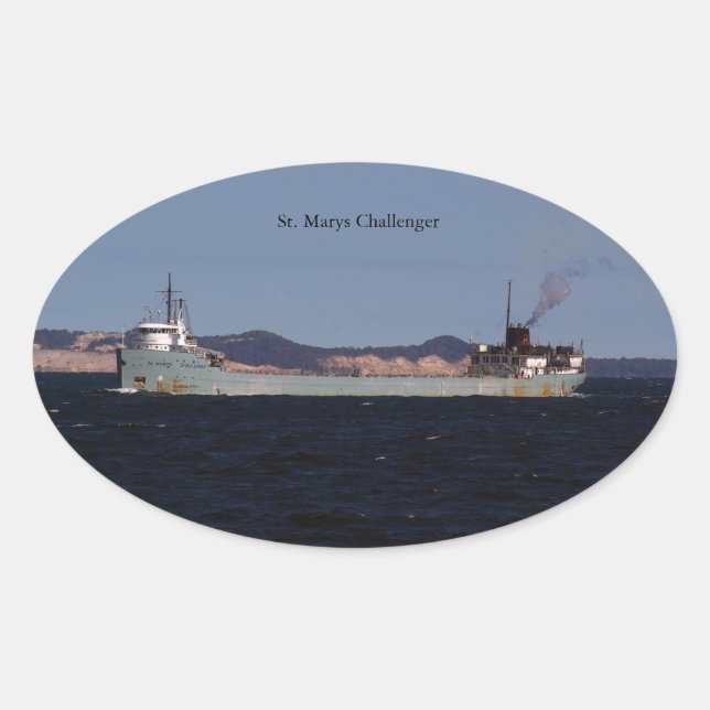 St. Marys Challenger sticker (Front)