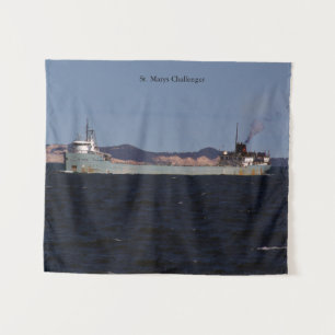 St. Marys Challenger tapestry