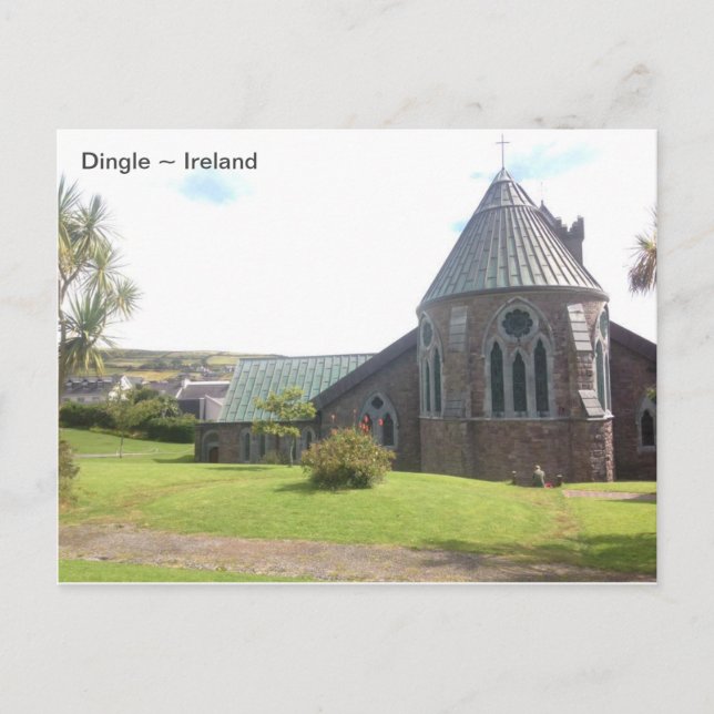 St. Mary's Church, Dingle, Co. Kerry, Ireland. Postcard (Front)