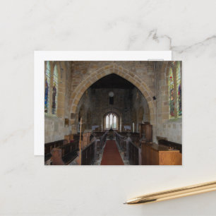 St. Mary's Church, Leake North Yorkshire Heritage Postcard