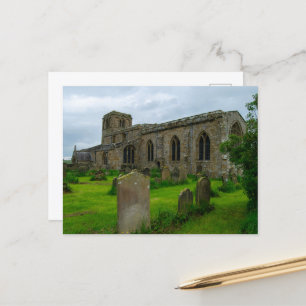 St. Mary's Church, Leake North Yorkshire Heritage Postcard