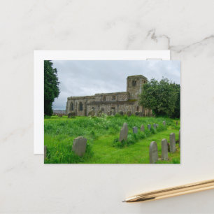 St. Mary's Church, Leake North Yorkshire Heritage Postcard