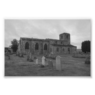 St Mary's Church, Leake, Thirsk Photo Print