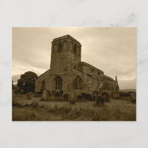 St Mary's Church, Leake, Thirsk Postcard