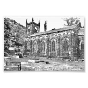 St Mary's Church, Luddenden Photo Print