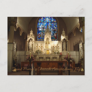 St. Mary's Church Postcard