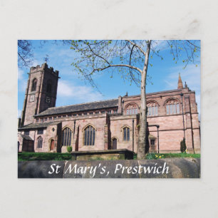 St Mary's Church, Prestwich Postcard