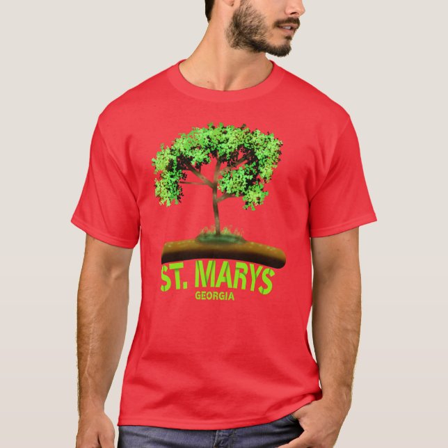 St Marys Georgia 2 T-Shirt (Front)