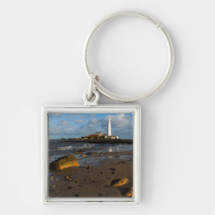 St. Mary'S Island Whitley, England Key Ring