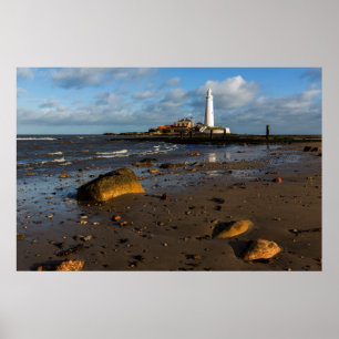 St. Mary'S Island   Whitley, England Poster