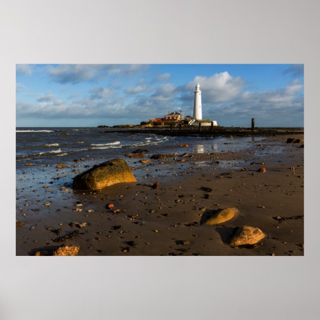 St. Mary'S Island | Whitley, England Poster (Front)