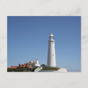 St Mary's Lighthouse in Whitley Bay Postcard