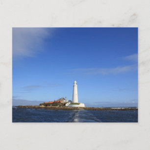 St Mary's Lighthouse postcard