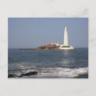 St Mary's Lighthouse, Whitley Bay Post Card