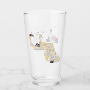 St. Marys River Lighthouses glass