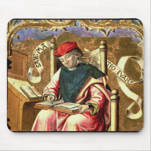 St. Matthew: Detail of Altarpiece Mouse Mat