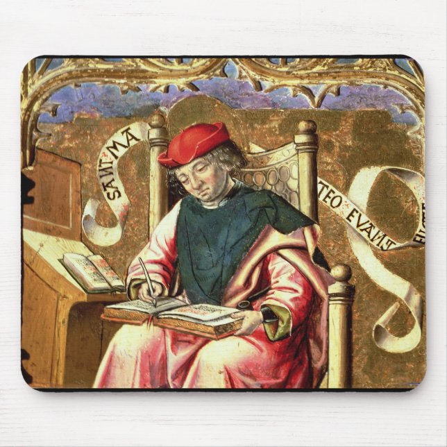 St. Matthew: Detail of Altarpiece Mouse Mat (Front)