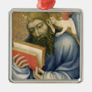 St. Matthew, from the chapel of Karlstejn Metal Tree Decoration