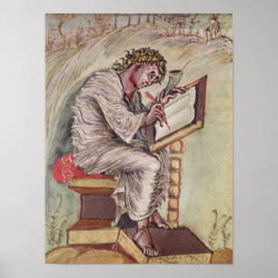 St. Matthew, from the Ebbo Gospels Poster