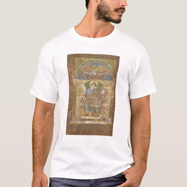 St. Matthew, from the Gospel of St. Riquier T-Shirt (Front)