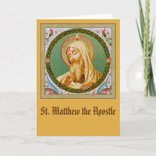St. Matthew the Apostle (JMAS 08) Card
