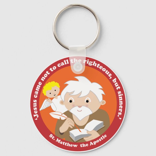 St. Matthew the Apostle Key Ring (Front)