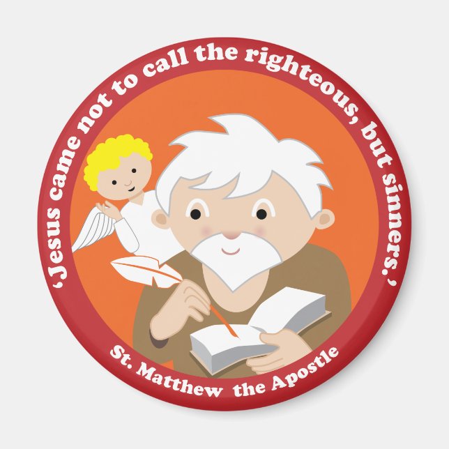 St. Matthew the Apostle Magnet (Front)