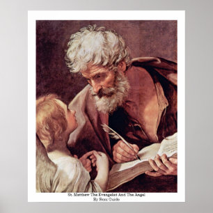 St. Matthew The Evangelist And The Angel Poster