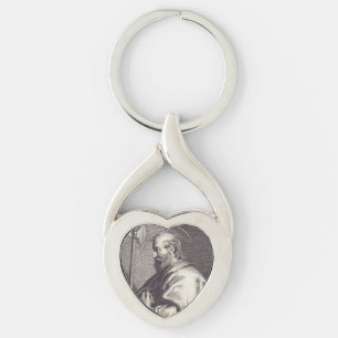 St. Matthew the Evangelist - Fine Art Reproduction Key Ring