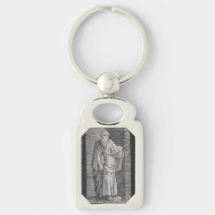 St. Matthew the Evangelist - Fine Art Reproduction Key Ring