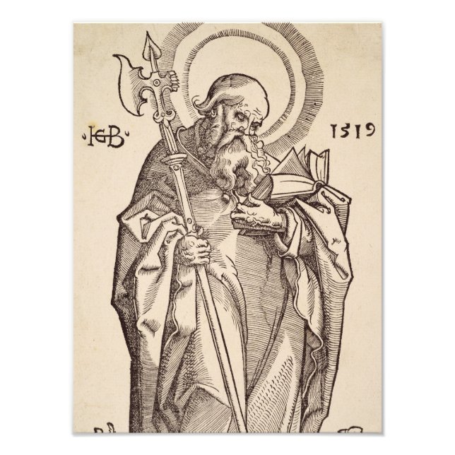 St. Matthew the Evangelist - Fine Art Reproduction Photo Print (Front)