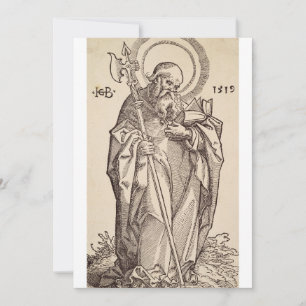 St. Matthew the Evangelist - Fine Art Reproduction Thank You Card