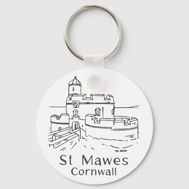 St Mawes Castle Keyring (Front)