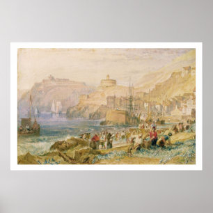 St. Mawes, Cornwall, c.1823 (w/c on paper) Poster