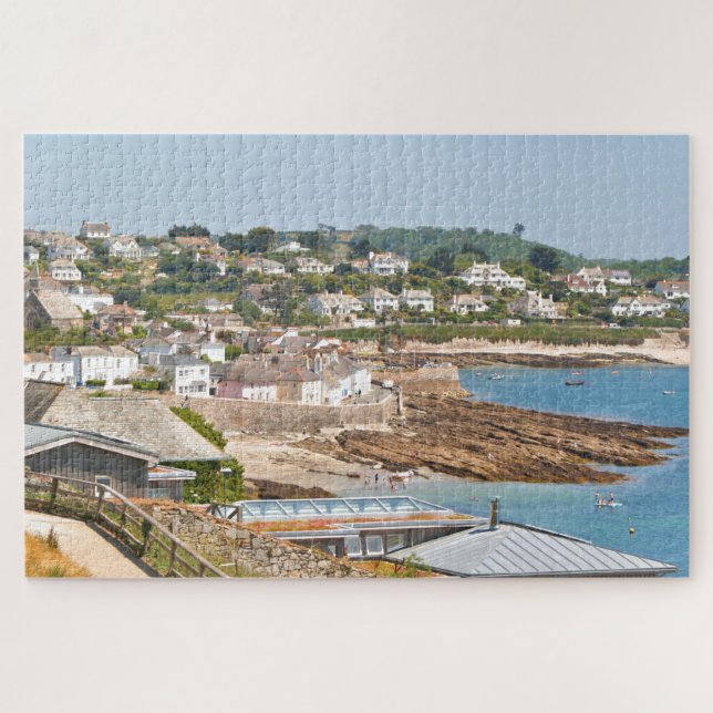 St Mawes, Cornwall, England Jigsaw Puzzle (Horizontal)