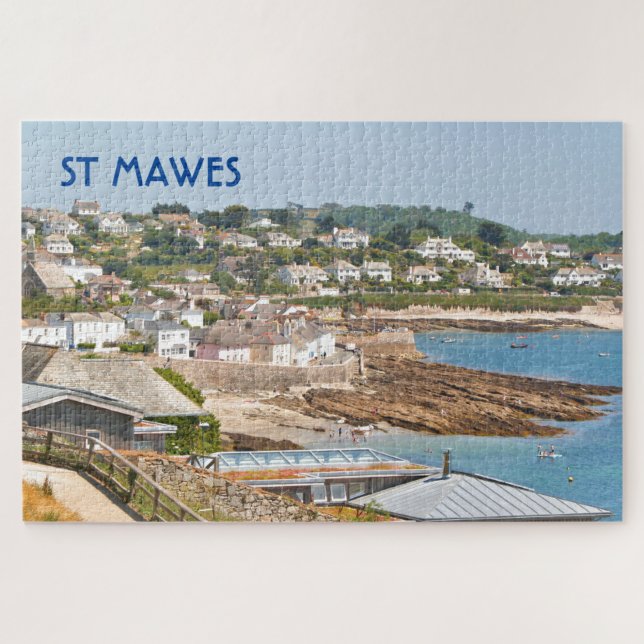 St Mawes: Cornwall, England Jigsaw Puzzle (Horizontal)