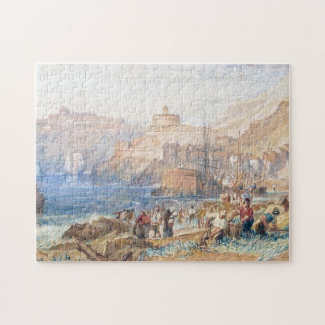 St. Mawes Cornwall Joseph Mallord William Turner Jigsaw Puzzle (Horizontal)