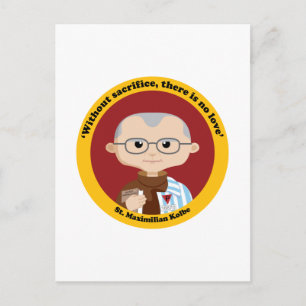 St. Maximilian Kolbe Postcard