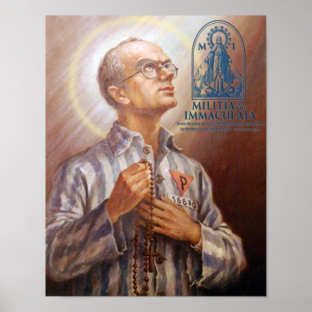 St Maximilian Kolbe Poster (Front)