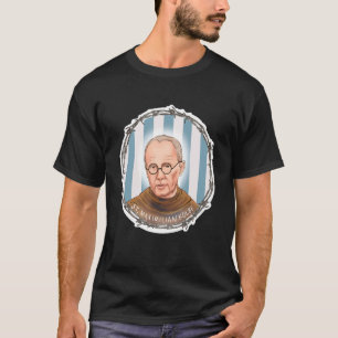St Maximilian Kolbe Two Crowns Catholic Saint Pol T-Shirt