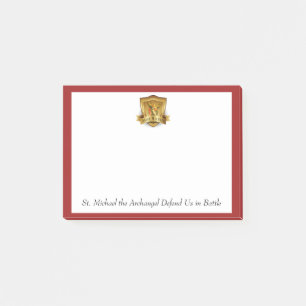 St. Michae the Archangel Traditional Catholic Post-it Notes