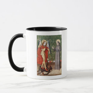 St. Michael and St. Francis of Assisi, c.1480 Mug