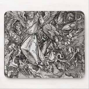 St. Michael and the Dragon, from a Latin Mouse Mat
