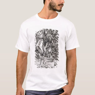 St. Michael and the Dragon, from a Latin T-Shirt