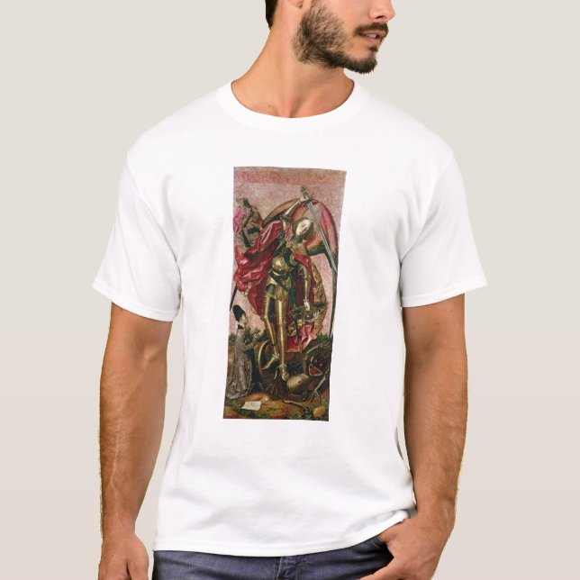 St. Michael and the Dragon T-Shirt (Front)